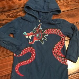 Light weight hooded top